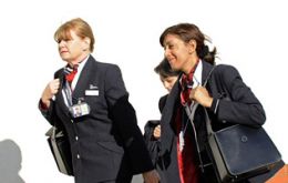 According to BA, many staff crossed picket lines and was working 