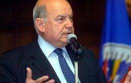 Jose Miguel Insulza has 29 votes, 12 more than those needed to confirm him 