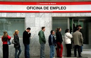 Spain has the highest unemployment in the Euro zone  