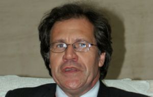 Uruguayan Foreign Affairs minister Luis Almagro 