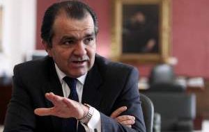 Colombian Treasury Minister Oscar Ivan Zuluaga