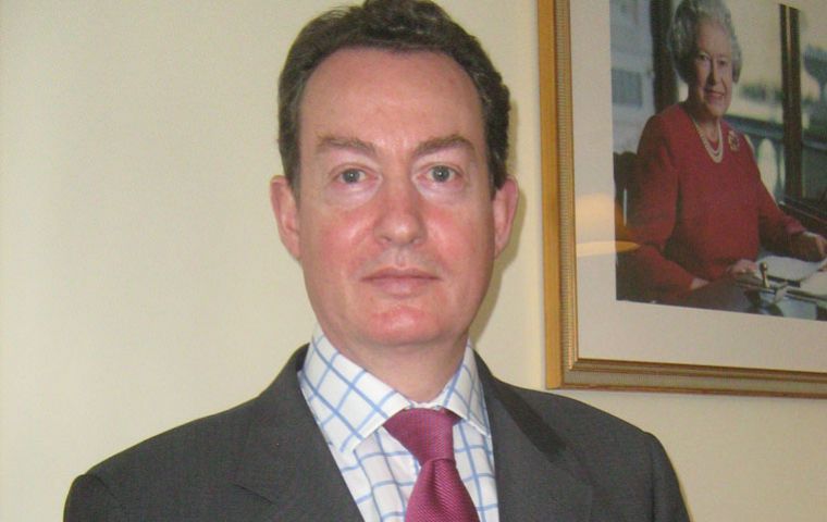 Director of the Overseas Territories Directorate FCO Colin Roberts 