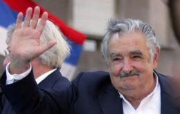 The Uruguayan president’s second trip overseas 