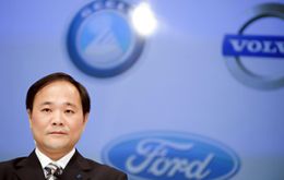 ”I see Volvo as a tiger” said Li Shufu, chairman of Zhejiang Geely Holding (AFP)