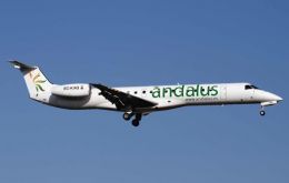 Andalus Líneas Aéreas has mounting debts of over £ 7 million 