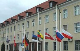Flags at half mast across Europe