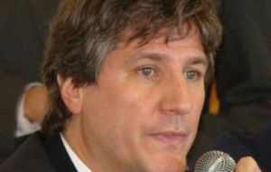 Minister Amado Boudou is optimistic about the whole operation 