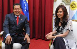 Mrs. Kirchner called for the union of South America