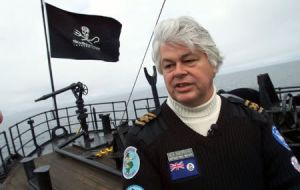 Paul Watson, founder and president of Sea Shepherd 