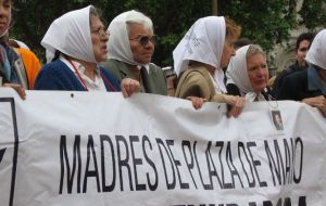 Mothers of Plaza de Mayo took to the streets to find their children, “and in the process found and built democracy”