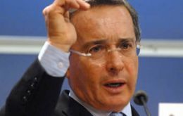 Uribe is a strong promoter of the private sector and has also opened the Colombian economy which has not ceased to grow under his two administrations  