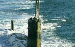 HMS Tireless the 1984 Trafalgar Class hunter killer submarine 