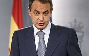 Spanish Prime Minister Jose Luis Rodriguez Zapatero, a man with few problems 