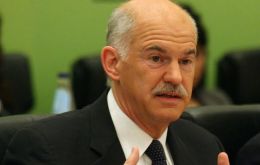 Prime Minister George Papandreou: violence is “not a solution”. 