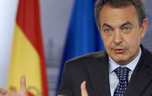 Prime Minister Rodriguez Zapatero has a lot of convincing ahead 