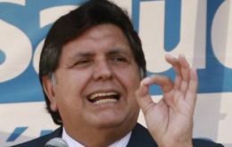 Peruvian president Alan Garcia 