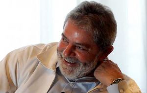 Lula da Silva has the highest rating in his country, Brazil 
