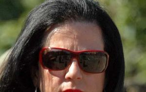 Defence minister Nilda Garré 