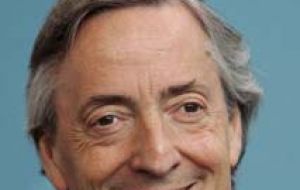 Former president Nestor Kirchner 