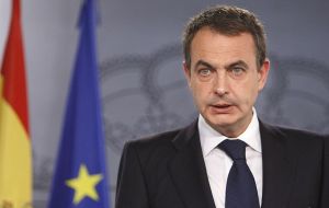 Rodriguez Zapatero forced the disclosure to contain uncertainties about the country’s financial system 