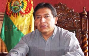 Bolivian Vice-president and Foreign minister, David Choquehuanca