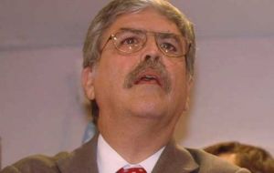 Energy czar Julio De Vido denies the existence of an “energy crisis situation”