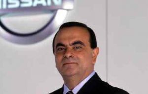 Nissan Chief Executive Officer Carlos Ghosn in Mexico City 