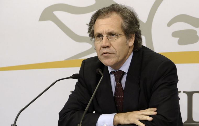 Foreign Affairs minister Luis Almagro