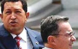 Alvaro Uribe and Hugo Chavez have had a most complicated relation at times of the verge of armed conflict 