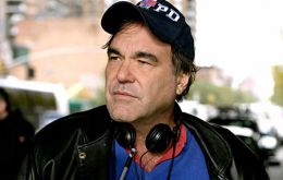 The controversial US filmmaker Oliver Stone 