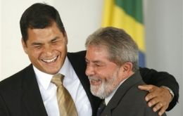 The former Argentine president is in permanent contact with Rafael Correa and Lula da Silva