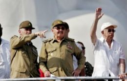 The strong message was given by Vice-president Jose Ramon Machado Ventura with Raul Castro in first line.