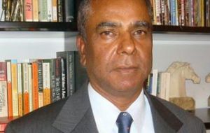 Indian ambassador to Argentina Rengaraj Viswanathan