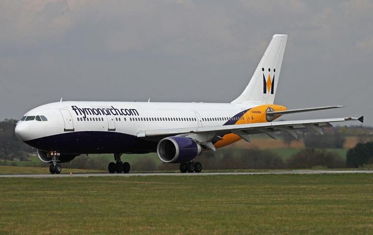 Monarch operates from Manchester and London