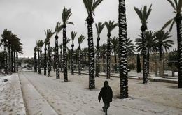 Brazilians associated to sun and beaches enjoy the unexpected snow