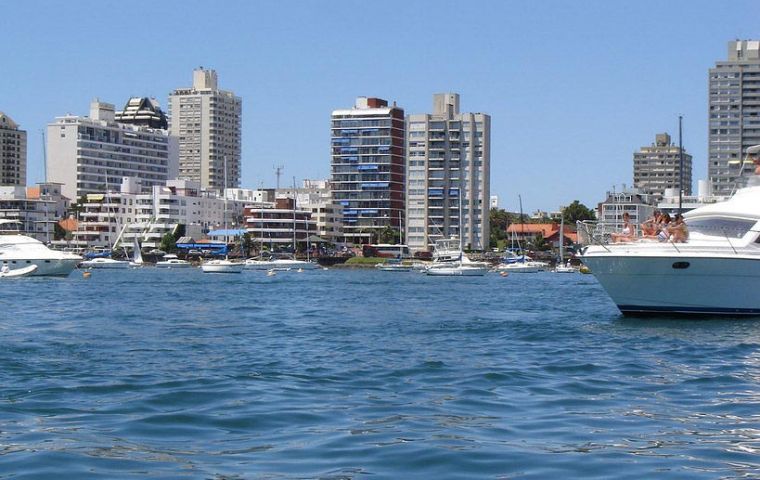 Hundreds of towers in Punta del Este mostly belonging to foreign investors  