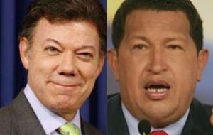 Chavez said in a TV program that top on the summit's agenda would be restoring bilateral relations.