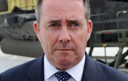 UK Defence minister Liam Fox 