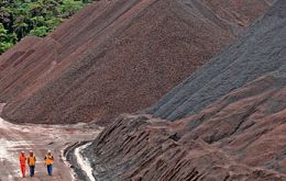 Iron ore is one of Brazil’s main exports 