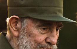 The fragile Cuban revolution leader’s speech lasted 40 minutes 