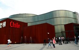 The Chilean pavilion at the Shanghai Expo 