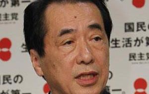 Prime Minister Naoto Kan