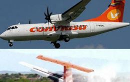 Conviasa ATR42 crashed killing 16 people 