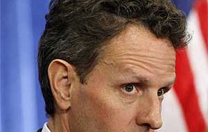 US Treasury Secretary, Timothy Geithner