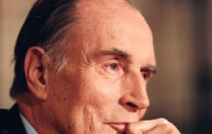 Former president Francois Mitterrand was the architect of the deal 