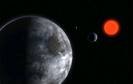 Gliese 581 is some 20 light years away