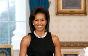 US First Lady, Michelle Obama tops the rankings