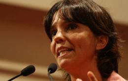 Central bank president Mercedes Marcó del Pont 
