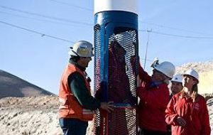 The capsule with which the miners will be winched out