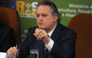 Brazilian Agriculture Minister Wagner Rossi.